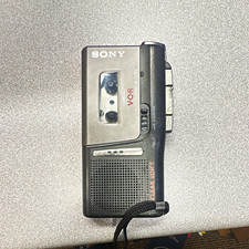 Sony M-729V AVANT Microcassette Enregistreur Vocal Clair Cue Marker Écouteur