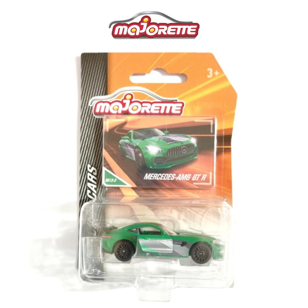 MERCEDES-AMG GT R GREEN MAJORETTE 1/64 RACING CARS REF 9613 MINIATURE CAR