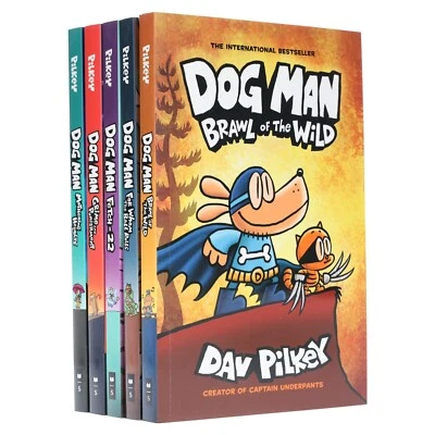 Dog Man 6-10: The Supa Buddies Mega Collection 5 Books Set - Ages 6-12 - PB