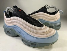 Nike Air Max 97 Plus Layer Cake Mica Green Blue Black Mens Size 6 AH8143-300