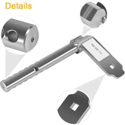 AM132874 Left Hand Rear Mower Deck Gage Wheel Arm For John Deere Garden Tractors