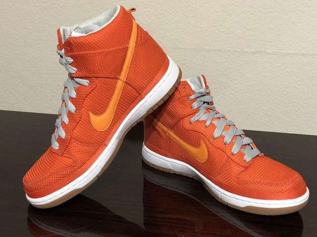 Dunk High Supreme âOrange Blazeâ 324759-881 SZ 9 NEW AUTHENTIC | eBay
