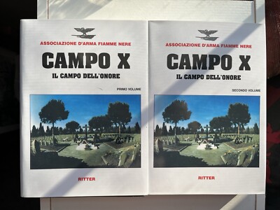 (R.S.I.) Italian Language Book Campo X IL Campo Dell Onore Ritter(Field Of Honor