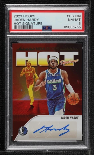 2023-24 Panini NBA Hoops - Jaden Hardy #HS-JDN