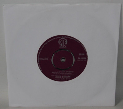 Lonnie Donegan Skiffle Group - Battle Of New Orleans - 1959 Vinyl 7'' Single