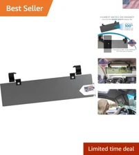 Universal Polarized Sun Visor Extender for All Vehicles - Blocks 99.99% UV Rays