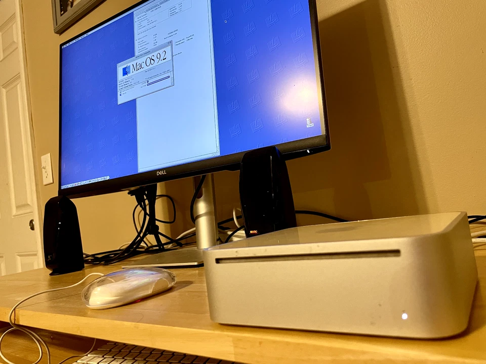 Apple Mac mini G4 1.25 GHz 128 GB SSD 1 GB RAM A1103 w Accessories & Mac OS 9 NR - Image 4 of 4