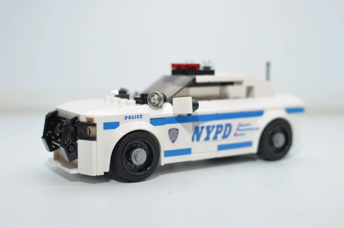 Police Car New York Charger MOC Custom Model compatible Built with