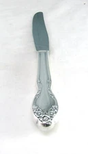 International Wm Rogers Silverplate 1955 LADY DENSMORE Lot of 2 Dinner Knives