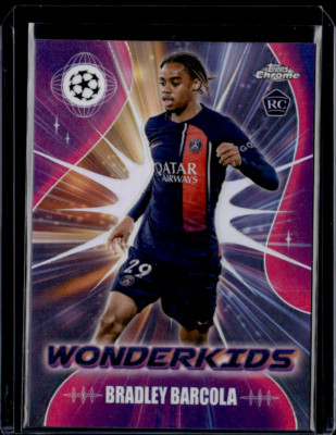 TOPPS ペドリ・クンデ・バルデ　ジャージカード 2023-24 Topps Chrome UEFA Club Competitions - Wonderkids Bradley