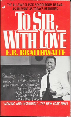 E. R. Braithwaite To Sir, with Love ( Englisch )