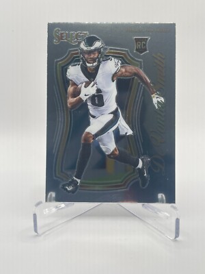 2021 Panini Select DeVonta Smith #SCR-11  RC Philadelphia Eagles Football Card
