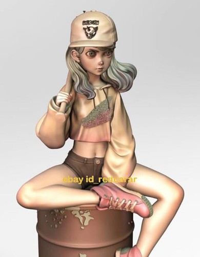 WF Summer Baseball Girl 1/8 Resin Figure Model Kit Unpained Unassembled GK - Picture 2 of 5