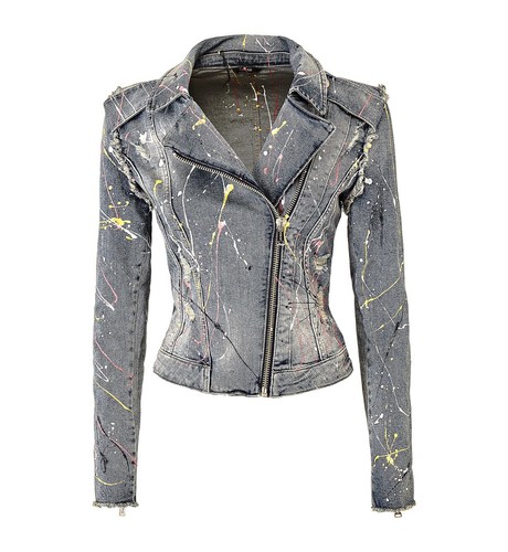 GUESS Jeans Women Paint Splatter Denim 