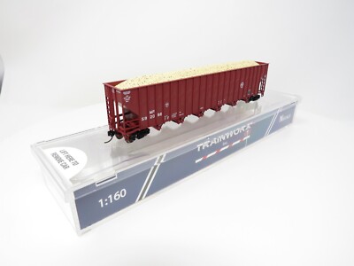 Trainworx N 27003-05 Missouri Pacific Greenville Wood chip Hopper Freight Car