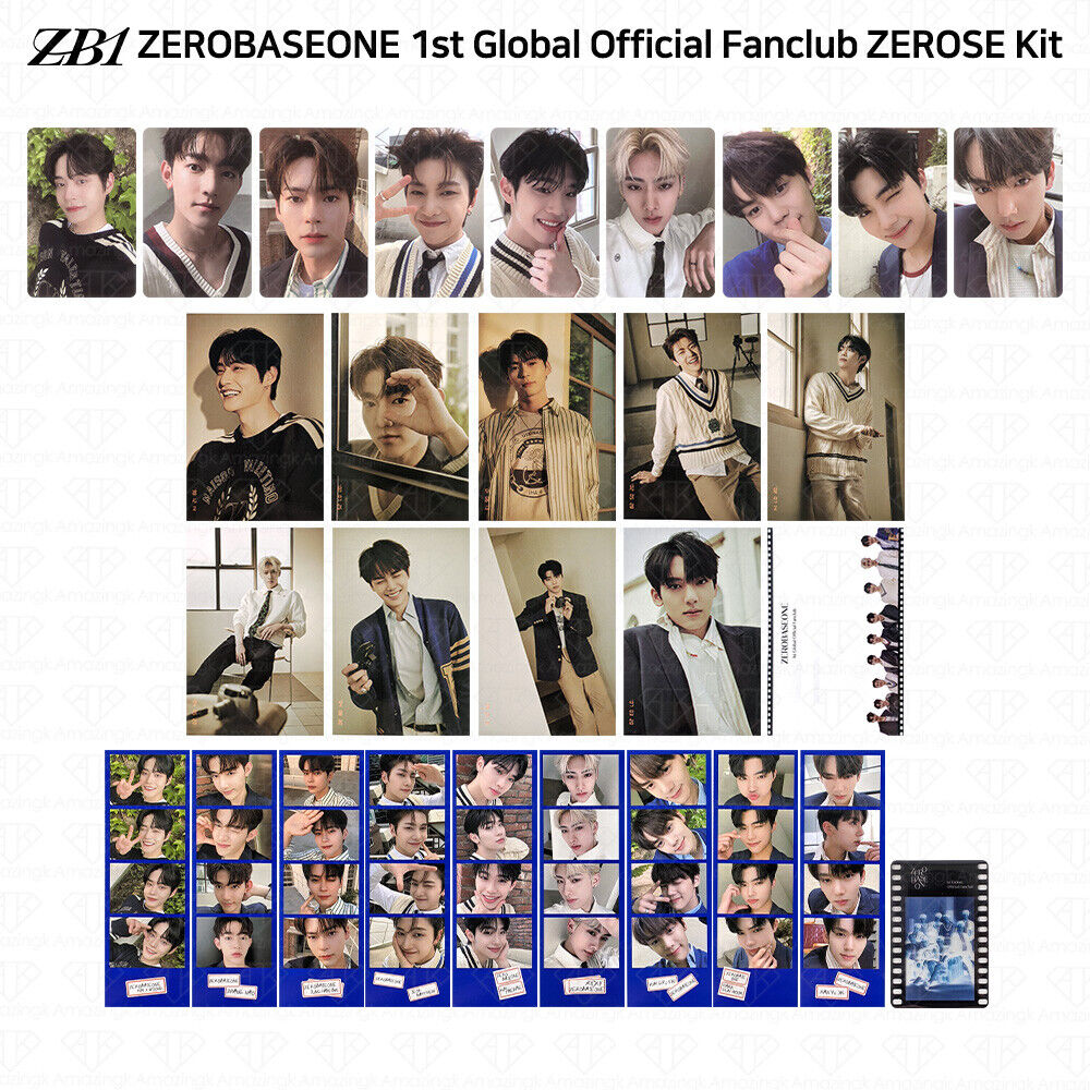 ZEROBASEONE ZB1 1st Global Official Fanclub Zerose Kit ZEROBASEONE ZB1 1st Global Official Fanclub Zerose Kit