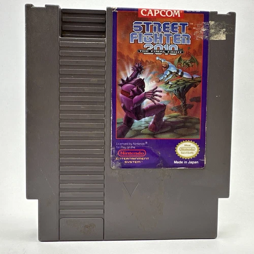 Street Fighter 2010: The Final Fight Nintendo Entertainment System NES 1990