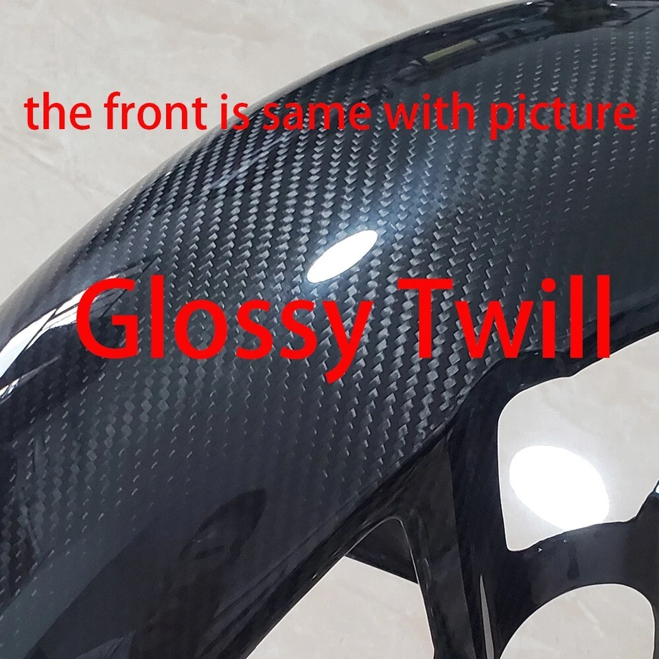 Carenado lateral de tanque de fibra de carbono para MT10 FZ10 2017-2021 panel lateral sarga brillante Foto 2 de 4