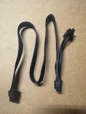 EVGA Supernova 750 850 G3 B3 G5 P2 8PIN TO DUAL 8P 6 2 PCIE VGA Power Cable 2FT