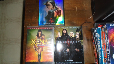 Fantasy Beasts & Beauties DVDs - Sanctuary, Beauty & the Beast, BeastMaster, etc