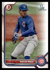 2022 Bowman Draft Nazier Mule #BD-77 Chicago Cubs