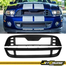 Fits 10-14 Ford Mustang GT500 OE Style Front Bumper Upper + Lower Grille Set PP