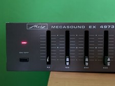 METZ MecaSound EX 4973 Graphic EQUALIZER fx AUTO Stereo HiFi BASS Box VERSTÄRKER