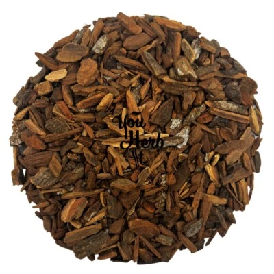 YOUHERBIT Red Cinchona Dried Cut Bark - Quina Roja 300g-1.95kg - Cinchona Pubescens