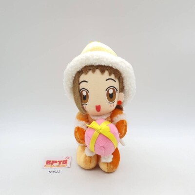 Hazuki Fujiwara N522 Ojamajo Doremi Christmas Banpresto 2001 Plush 8'' Doll Japan