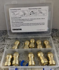 SUNGATOR 1/2 Inch Coupling, Push Pex Fittings Plumbing Fittings 1/2 Inch