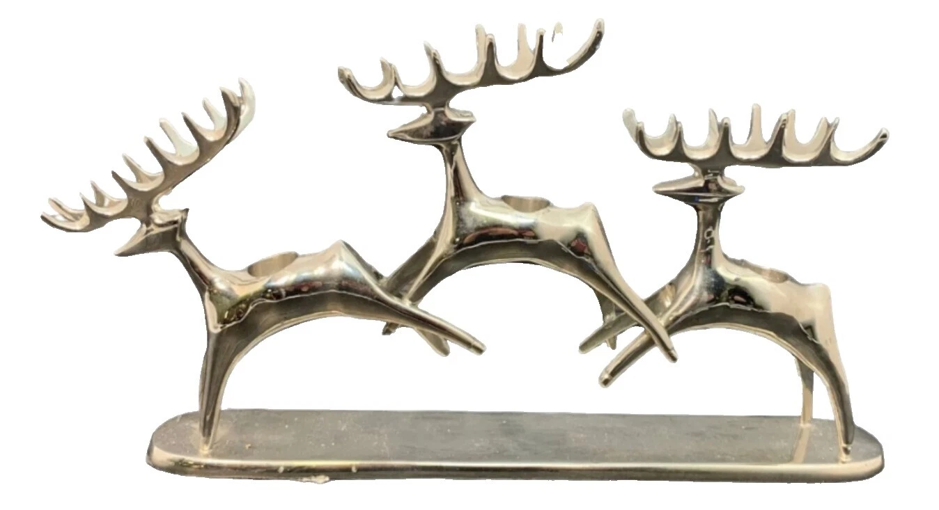 Art Deco Silver Candle Holders & Accessories