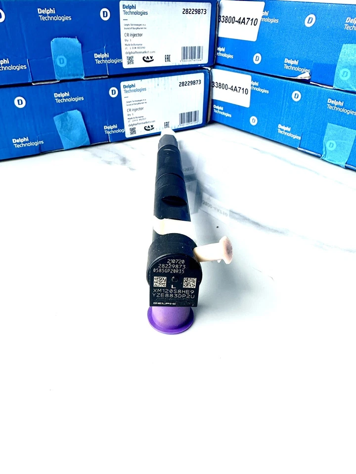 New Delphi Common Rail Injector For HYUNDAI 28229873/33800-4A710 - Image 2 of 4