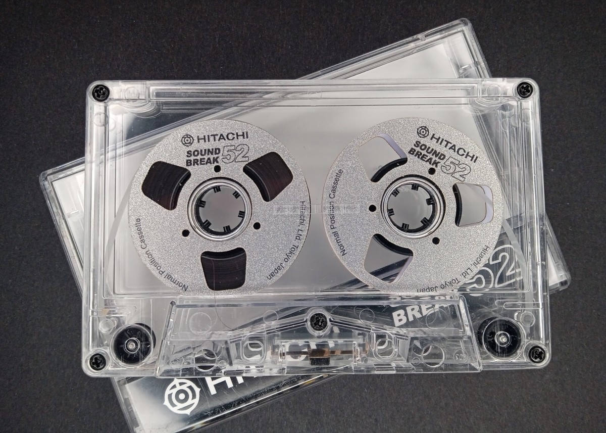 【SiC】gig Cassette Tape Audio Cassette HITACHI 52 Silver Reel to Reel Tape | eBay