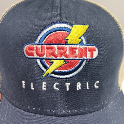 Current Electric Company Milwaukee Trucker Hat Mesh Adjustable Electrician Light