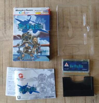 Wonderswan Blue Wing Blitz OVP Jap NTSC Color