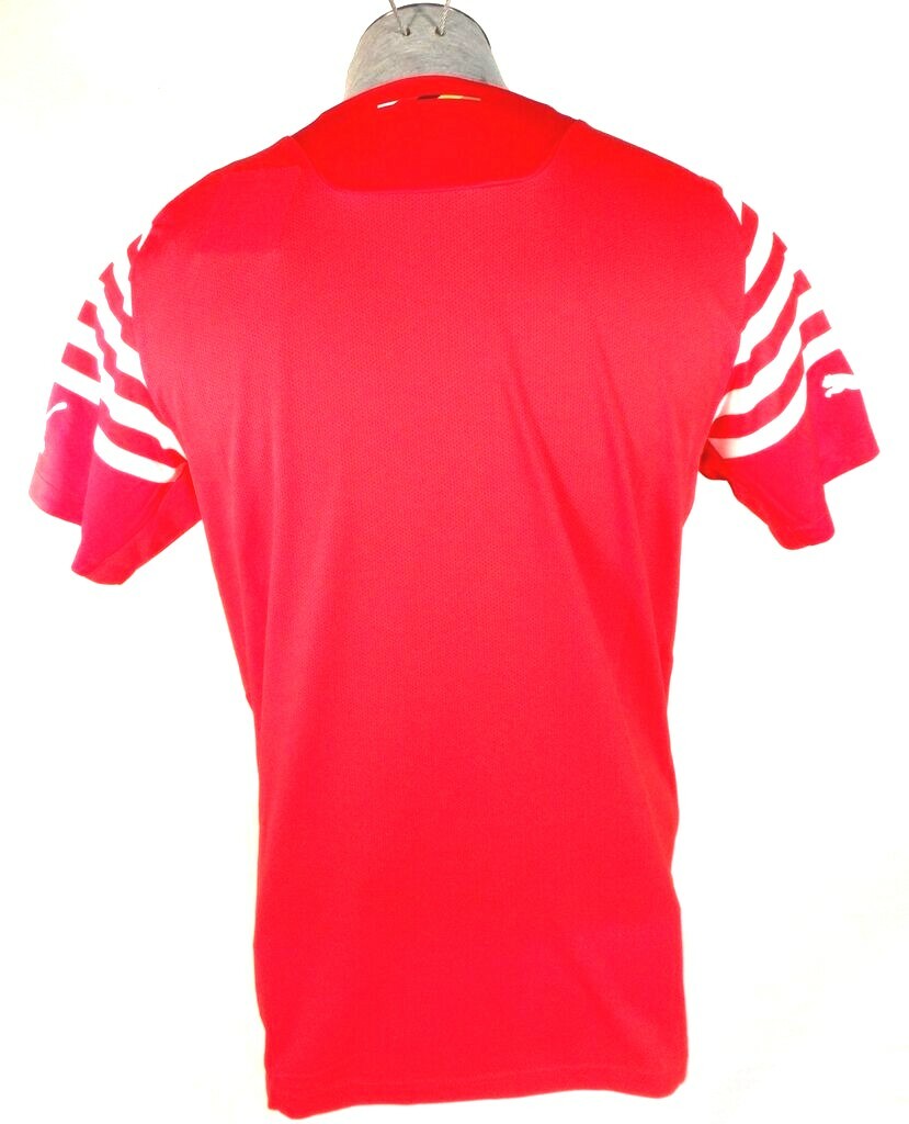 アーセナル Puma シャツ レッド/ホワイト Puma Arsenal Football Club Red & White Prematch Short Sleeve