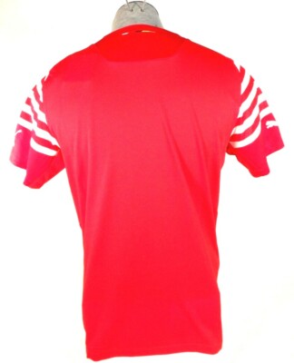 Puma Arsenal Football Club Red & White Prematch Short Sleeve