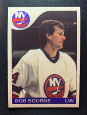 1985-86 O-Pee-Chee #97 Bob Bourne Islanders