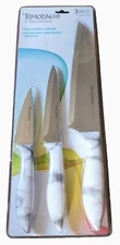 Tomodachi 8" CHEF 5" UTILITY 3.5" PARING Knife Set Marble Design Hampton Forge