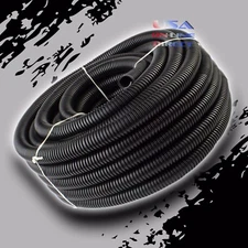 5/8" 50 Feet Conduit Marine Grade Car Tubing Split Wire Loom Color Sleeve Tube 