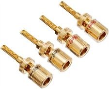 Supra Cables CombiCon Banana 4 X Body + 4 X Banana