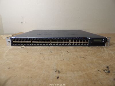 JUNIPER EX4200-48T PoE Switch 48-ports Gigabit 8x PoE Ports DUAL 320W PSU + EARS