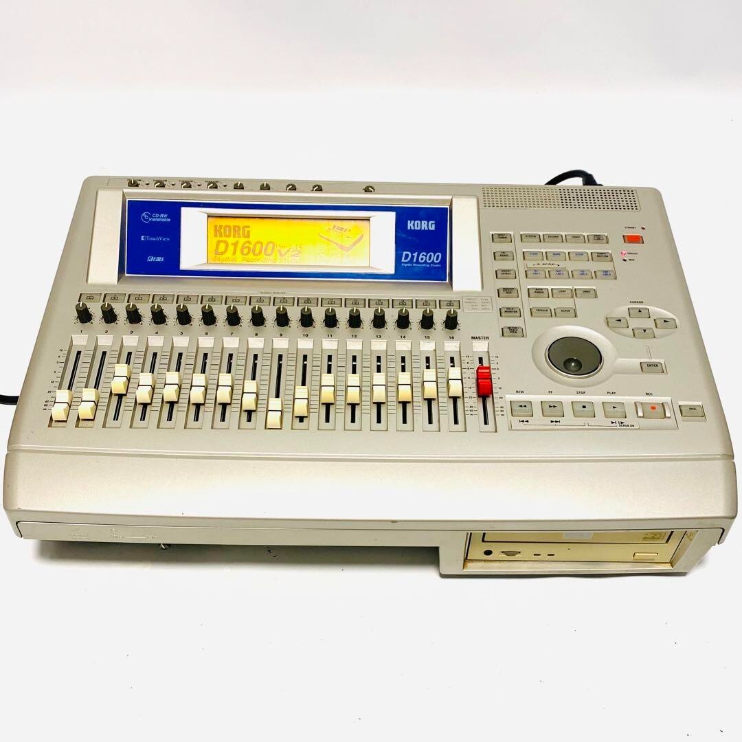 KORG コルグ デジタルレコーディング　D1600mkⅡ Korg D1600 MKII MK2 16-Track Digital Recorder With Case IN