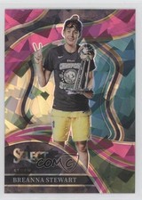 2024 Panini Select WNBA Courtside Pink Ice Prizm Breanna Stewart #247 1ao5