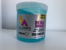 LA Looks Durahold Max Hold Max Hold Plus Volume Gel Level 10 Jumbo 40 Oz