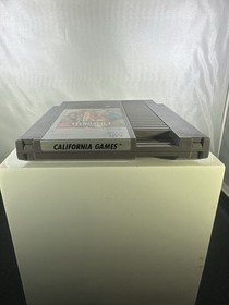 California Games (Nintendo NES, 1989) Autentico - Solo cartuccia - Testato