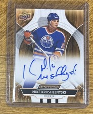 2025 UD Engrained Icons - Mike Krushelnyski  Base Auto