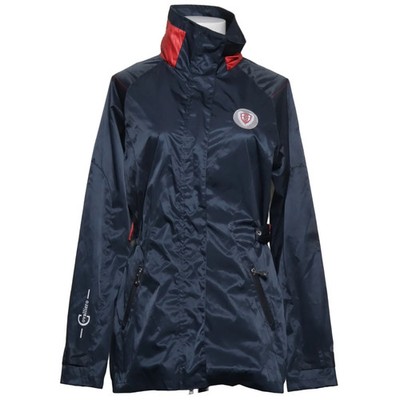 Covalliero, Regenmantel, Damen, Größe: 36, Vicky, Blau/Rot, Polyester #50c