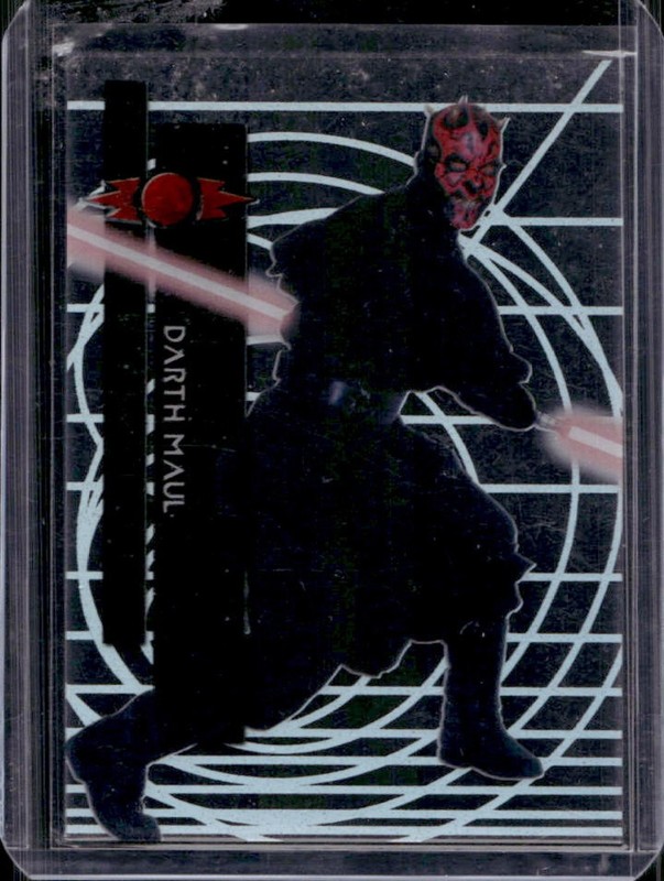 2015 Topps High Tek Star Wars Darth Maul Pattern 3 #42