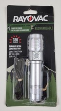 Rayovac Metal Rechargeable Camping Flashlight...